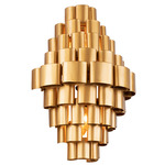Totally Tubular Wall Sconce - Antique Gold