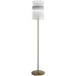 Diadema Floor Lamp - Matte Bronze / Crystal