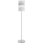 Diadema Floor Lamp - Glossy Chrome / Crystal