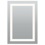 Plaza Large Tunable White Surface Mirror - Mirror / Frosted