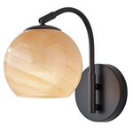 Nolan Wall Sconce - Black / Beige Ombre