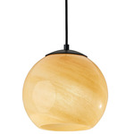 Nolan Pendant - Black / Beige Ombre