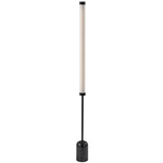 Dorsey Floor Lamp with Smart Switch - Black / White