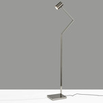 Newman Task Floor Lamp - Polished Nickel