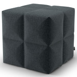 BuzziCube Pouf - Mid Grey