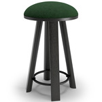 BuzziMilk Counter Stool - Black Stained Ash / Bottle