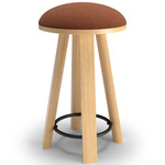 BuzziMilk Counter Stool - Natural Ash / Autumn