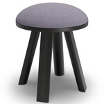BuzziMilk Stool - Black Stained Ash / Lila