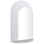 BuzziMirage Wall Mirror - Signal Grey / Mirror