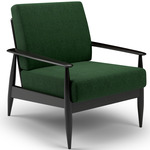 BuzziNordic ST101 Armchair - Black Stained Ash / Bottle