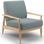 BuzziNordic ST101 Armchair - Natural Ash / Electric