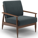 BuzziNordic ST101 Armchair - Walnut / Mid Grey