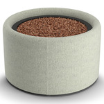 BuzziPlanter Wide Planter - Silver