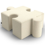 BuzziPuzzle Pouf - Natural