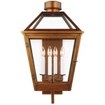 Hyannis Outdoor Wall Sconce - Copper / Clear