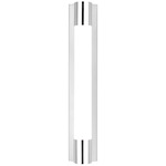 Loring Bathroom Vanity Light - Chrome / White