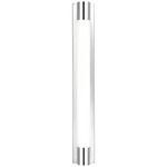Loring Bathroom Vanity Light - Chrome / White