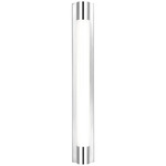 Loring Bathroom Vanity Light - Chrome / White