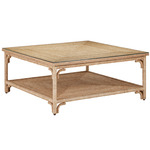 Olisa Coffee Table - Natural / Clear