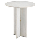 Harmon Marble Table - White