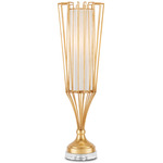 Forlana Table Lamp - Contemporary Gold Leaf / Off White