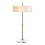 Caldwell Table Lamp - Antique Brass / Bone Linen