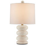 Girault Table Lamp - Beige / Bone Linen