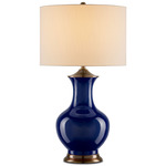 Lilou Table Lamp - Blue / Eggshell 
