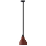 Les Acrobates De Gras N322 Pendant - Large - Black / Red
