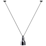 Les Acrobates De Gras N323 Pendant - Oculist - Black / Chrome