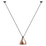 Les Acrobates De Gras N323 Pendant - Large - Black / Copper