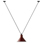 Les Acrobates De Gras N323 Pendant - Large - Black / Red