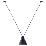 Les Acrobates De Gras N323 Pendant - XL - Black / Blue