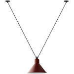 Les Acrobates De Gras N323 Pendant - XL - Black / Red