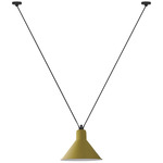 Les Acrobates De Gras N323 Pendant - XL - Black / Yellow