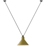 Les Acrobates De Gras N323 Pendant - XL - Black / Yellow