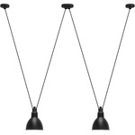 Les Acrobates De Gras N324 Pendant - Large - Black / Black