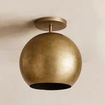 Mishal Ceiling Light - Antique Brass