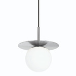 Arenales Pendant - Matte Nickel / Opal