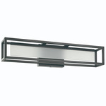 Gualajo Bathroom Vanity Light - Matte Black / White