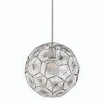 Skoura Small Pendant - Chrome