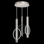 Selene Multi Light Pendant - Silver / Clear