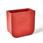 Radius Edge Wastebasket - Red