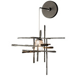 Tura Wall Sconce - Oil Rubbed Bronze / Cast Glass