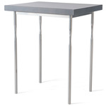 Senza Wood Side Table - Sterling / Grey Maple