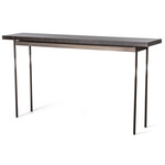 Senza Wood Console Table - Dark Smoke / Espresso Maple