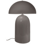 Kava Tall Table Lamp - Gloss Grey