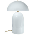 Kava Tall Table Lamp - Gloss White