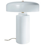 Tower Table Lamp - Gloss White