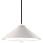 Flare Radiance Pendant - Polished Chrome / Bisque